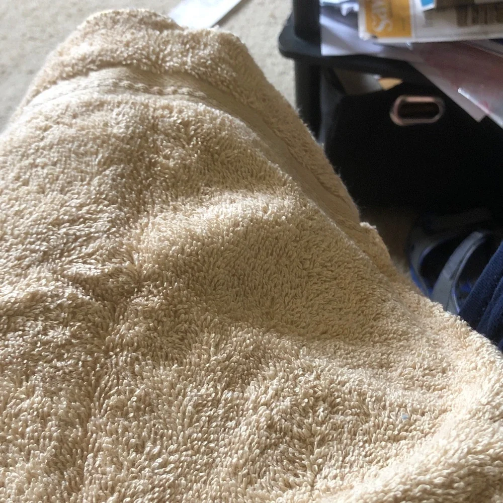 Soft Plush Beige wash cloth